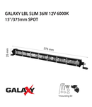 Proiector bara LED GALAXY LBL SLIM 36W 12/24V 6000K