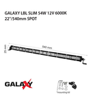 Proiector bara LED GALAXY LBL SLIM 54W 12/24V 6000K