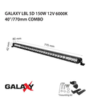 Proiector bara LED GALAXY LBL 5D 150W 12/24V 6000K