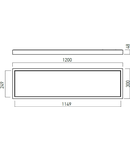 Panou cu LED-uri CSQ30120WW MWH 40W 3000K