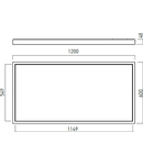 Panou cu LED-uri CSQ60120WW MWH 60W 3000K