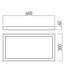 Panou cu LED-uri PTS3060WW MWH 24W 3000K