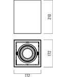 Corp aparent CDS02 S 2x50W max.