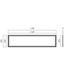 Panou cu LED-uri WD30120WW MWH 40W 3000K