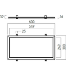 Panou cu LED-uri WDR3060WW MWH 30W 3000K