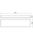 Panou cu LED-uri PT30120NW 36W 4000K