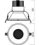 Modul cu LED TM04WW 1x36,8W 3000K