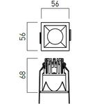 Modul cu LED DM02WW36 MWH 1x6,2/8,9W 3000K