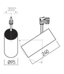 Proiector FS05CW MWH 1x38W 6500K