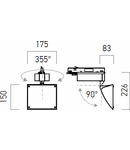 Proiector DX02WW MWH 1x40W 3000K