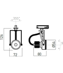 Proiector MV1100 MWH 1x50W max.