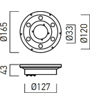 Corp subacvatic NA02RGBW40 6x4W RGB