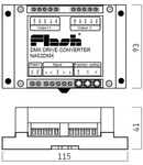 Controler NA02DMX 135W RGB