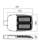 Proiector FLD03CW60 DG 240W 5700K