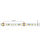 Banda flexibila cu LED-uri RB212866WW 3000K 12W 60W