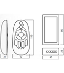 Dimmer CTR114 216/432W 216/432W 72/144W