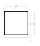 Panou cu LED-uri TI6060WW MWH 40W 3000K