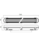 Corp etanș PF136 1x36W