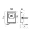 Proiector FDS02NW 20W 4000K