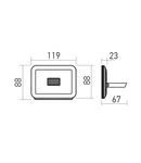 Proiector TA01NW WH 10W 4000K