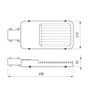 Corp stradal MP01CW 30W 6000K