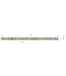 Banda flexibila cu LED-uri FL212820WW/5M 12W/m 3000K 12W/m 60W/5m