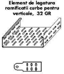 Element de lgatura IMBINARE VERTICALA 100MM