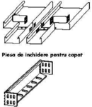 Element de capat sau reductie 300x35mm