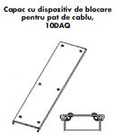 Capac pat metalic cu dispozitiv de blocare 100mm