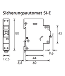 Intreruptor automat 1UH B16/1N 4,5kA