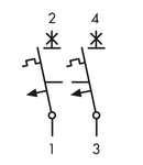Intreruptor automat B40A/2 4,5kA