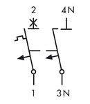 Intreruptor automat C 4A, 1+N 6kA