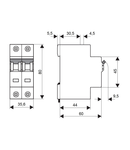 Intreruptor automat C2/2-curent continuu DC