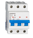 Intreruptor automat modular (MCB) AMPARO 6kA, B 40A, 3-poli