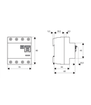 Intreruptor dif. pt.trafo, 0,1/0,3A, S, tip A (puls)