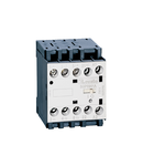 Contactor tripolar, Curent lucru (AC3) = 9A, AC bobina 50/60HZ, 24VAC, 1NC Contact auxiliar, REAR PCB SOLDER PIN