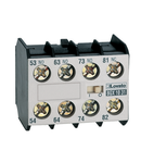 Contact auxiliar. SCREW TERMINALS, FOR BG SERIES MINI-CONTACTORS, 4NC