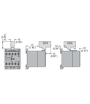 PARALLELING LINKS. CLAMP-SCREW TERMINALS, FOR BG SERIES MINI-CONTACTORS, FOR 2 POLES