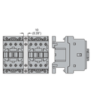 Interblocaj mecanic, SIDE MOUNT WITH 2NC CONTACTS FOR BF00, BF09-BF38