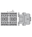 Interblocaj mecanic, SIDE MOUNT WITH 2NC CONTACTS FOR BF40...BF94 A/E