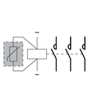 QUICK CONNECT SURGE SUPPRESSORS FOR BF00A, BF09-BF150A AC CONTACTORS, ≤48VAC/DC (VARISTOR)