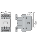 SEALING COVER pentru contactori BF00, BF09-BF38