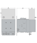 POWER TERMINAL PROTECTION, FOR CONTACTOR B500