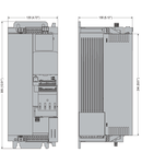 VARIABLE SPEED DRIVE, VLB3 TYPE, trifazat SUPPLY 400-480VAC 50/60HZ. EMC SUPPRESSOR BUILT-IN CAT. C2, 7.5KW