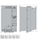 VARIABLE SPEED DRIVE, VLB3 TYPE, trifazat SUPPLY 400-480VAC 50/60HZ. EMC SUPPRESSOR BUILT-IN CAT. C2, 18.5KW