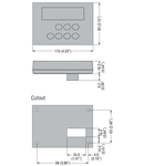 CONNECTING CABLE FOR VE1 RS485 PORT WITH PC USB PORT, 1.8M LONG