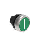 Push buton , diametru, WITH SYMBOL Ø22MM PLATINUM SERIES, FLUSH, I / GREEN
