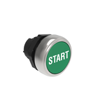 Push buton , diametru, WITH SYMBOL Ø22MM PLATINUM SERIES, FLUSH, START / GREEN