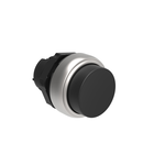 PUSH-PUSH BUTTON ACTUATOR Ø22MM PLATINUM SERIES, EXTENDED. PUSH ON-PUSH OFF, BLACK