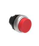 PUSH-PUSH BUTTON ACTUATOR Ø22MM PLATINUM SERIES, EXTENDED. PUSH ON-PUSH OFF, RED